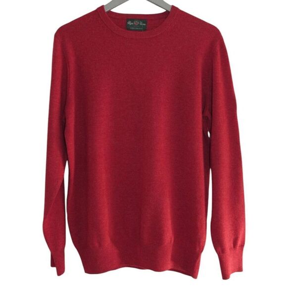 NWT Alan Paine England Brisbane Super Geelong Lambswool Crew Sweater Golf UK 40 - Picture 1 of 9